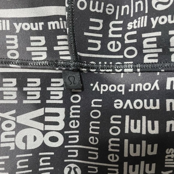 🆕 NWT Lululemon Power Pivot Everlux Tank Top *Motif Black & Grey - Size 4 - Picture 10 of 11